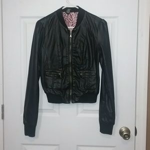 Leather jacket